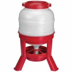 GAUN Mangeoire Fût Sur Pieds 30 Litres