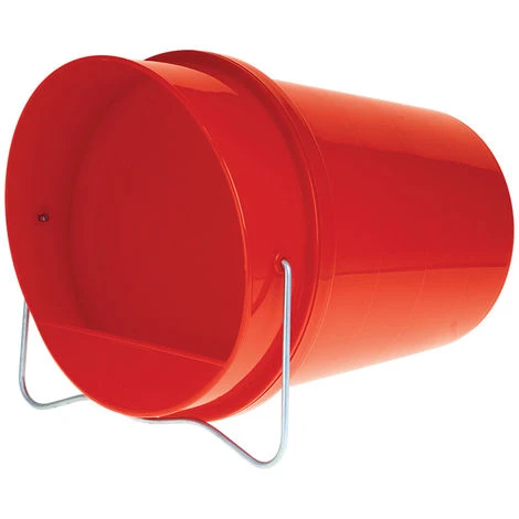 GAUN Abreuvoir Seau Plastique 6 Litres Rouge 1 GAUN Abreuvoir Seau Plastique 6 Litres Rouge
