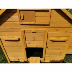 POULAILLER DIRECT Poulailler Bassette Xl 6 À 8 Poules Toit Bois -Poulailler et élevage de la basse-cour Soldes 2022 13510110 3