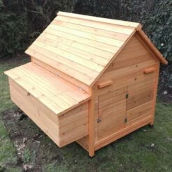 CHEMIN DES POULAILLERS Poulailler Cémani Xl Toit Bois 6 À 10 Poules -Poulailler et élevage de la basse-cour Soldes 2022 13510114 4