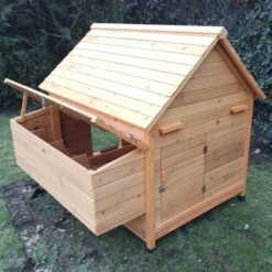 CHEMIN DES POULAILLERS Poulailler Cémani Xl Toit Bois 6 À 10 Poules -Poulailler et élevage de la basse-cour Soldes 2022 13510114 5