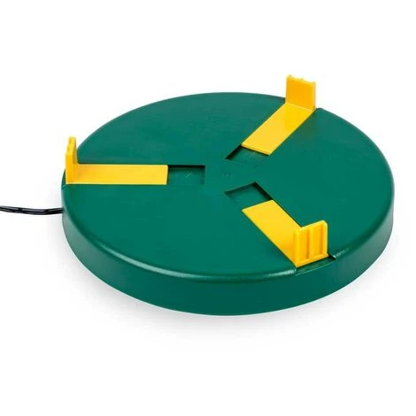 CHEMIN DES POULAILLERS Chauffe Abreuvoir Poule Diamètre 20 Cm Vert Gaun 1 CHEMIN DES POULAILLERS Chauffe Abreuvoir Poule Diamètre 20 Cm Vert Gaun
