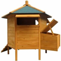 MUCOLA Poulailler Poulet Volailles Domestiques Volière XXL 6-coins Stylo Volaille -Poulailler et élevage de la basse-cour Soldes 2022 13600872 3