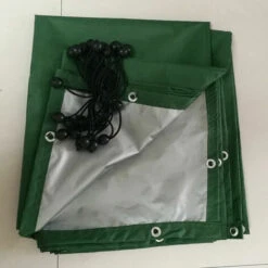 CHEMIN DES POULAILLERS Bâche Pour Grand Enclos Poulailler Parc Grillagé 4x2x2,25m