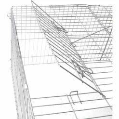 WILTEC Parc Enclos Petits Animaux Domestiques 183 X 122 X 60 Cm Clôture Protection Solaire Verrouillable 8 WILTEC Parc Enclos Petits Animaux Domestiques 183 X 122 X 60 Cm Clôture Protection Solaire Verrouillable -Poulailler et élevage de la basse-cour Soldes 2022 14647836 4