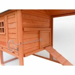 WILTEC Poulailler Enclos Et Abri Spacieux Bois D'épicéa Toit En Bitume 1710x800x1100 Mm Élevage Basse-cour -Poulailler et élevage de la basse-cour Soldes 2022 1526565 4