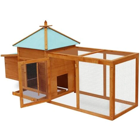 VidaXL Poulailler D'extérieur - Brun 3 VidaXL Poulailler D'extérieur - Brun – Image 3