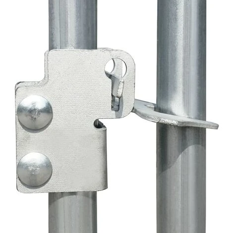 Poulailler 3 X 1 X 1,5 M Acier Galvanisé VidaXL 4 Poulailler 3 X 1 X 1,5 M Acier Galvanisé VidaXL – Image 4