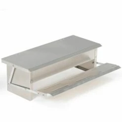 IDMARKET Mangeoire XL Pour Poules Distributeur Automatique à Pédale En Acier 5 Kg -Poulailler et élevage de la basse-cour Soldes 2022 18363609 3