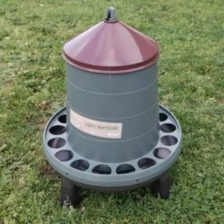 POULAILLER DIRECT Mangeoire Volailles À Pieds En Plastique Recyclé Eco 8kg