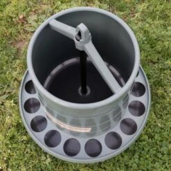 POULAILLER DIRECT Mangeoire Volailles À Pieds En Plastique Recyclé Eco 8kg -Poulailler et élevage de la basse-cour Soldes 2022 19267402 4