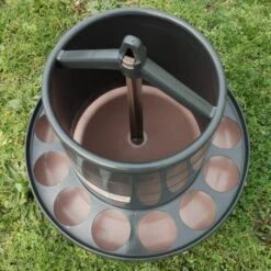 CHEMIN DES POULAILLERS Mangeoire Poule À Pieds En Plastique Recyclé Eco 12kg -Poulailler et élevage de la basse-cour Soldes 2022 19946888 3