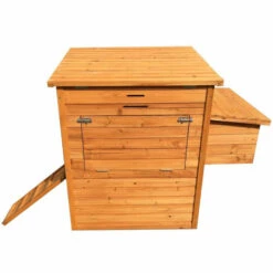 POULAILLER DIRECT Poulailler Barbu M 6 À 8 Poules Toit Bois Ouvrant -Poulailler et élevage de la basse-cour Soldes 2022 2091070 4