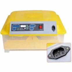 BETTER MAISON Automatique Intelligent 48 Oeufs Incubateur Poulet Canard Oeufs Hatcher 80W EU Prise - Jaune -Poulailler et élevage de la basse-cour Soldes 2022 21204538 3