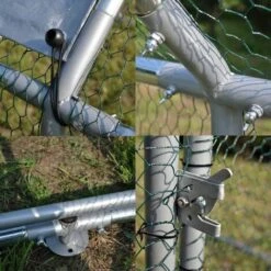 WILTEC Enclos Extérieur XXL 6x3x2m Grand Espace Auvent étanche Et Résistant Porte Verrouillable Volière 7 WILTEC Enclos Extérieur XXL 6x3x2m Grand Espace Auvent étanche Et Résistant Porte Verrouillable Volière -Poulailler et élevage de la basse-cour Soldes 2022 21512874 3