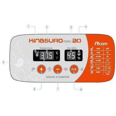 R-COM Couveuse RCOM King Suro 20 MAX 2 R-COM Couveuse RCOM King Suro 20 MAX – Image 2
