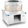 WIESENFIELD Plumeuse De Volaille Machine À Plumer Oiseaux D'Élevage Poulet 211 Doigts 2200w - Bleu