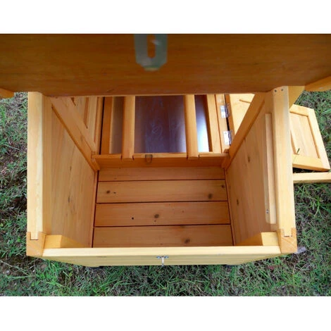 POULAILLER DIRECT Poulailler Bantam L 1 À 2 Poules Toit Shingle Noir 3 POULAILLER DIRECT Poulailler Bantam L 1 À 2 Poules Toit Shingle Noir – Image 3