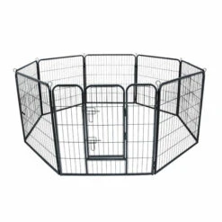 WILTEC Enclos Parc Extérieur Chien Et Chat Grillage Barrière Protection Animaux Domestiques L 210x100cm