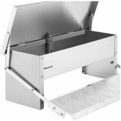 WIESENFIELD Mangeoire Automatique Pour Volaille Poule Canart Oie Capacité De 4 Kg Aluminium - Gris -Poulailler et élevage de la basse-cour Soldes 2022 28259343 5