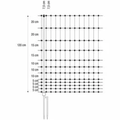 HORIZONT Filet Volaille Non électrifié 25m, H 1.2m - Vert -Poulailler et élevage de la basse-cour Soldes 2022 30866504 3