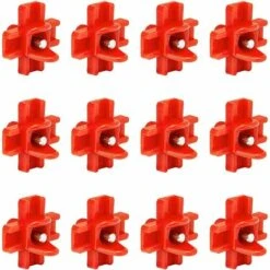 TRIOMPHE Tétine à Eau De Volaille, Abreuvoir Automatique Pour Tétine De Poulet Avec Montage Latéral Horizontal, Abreuvoir Pour Poulets Deau, Lot De 12