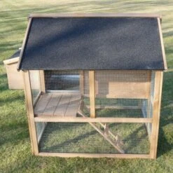 CHEMIN DES POULAILLERS Poulailler Plymouth Toit Shingle Ouvrant 4 À 6 Poules Bois Fsc - Noir 8 CHEMIN DES POULAILLERS Poulailler Plymouth Toit Shingle Ouvrant 4 À 6 Poules Bois Fsc - Noir -Poulailler et élevage de la basse-cour Soldes 2022 38696659 4