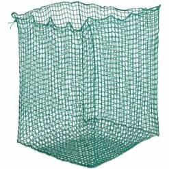 WIESENFIELD Grand Filet À Foin Rond Nourriture Chevaux Poneys PP 1,4x1,4x1,6 M Mailles 6 Cm - Noir, Vert