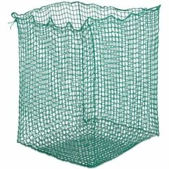WIESENFIELD Grand Filet À Foin Rond Nourriture Chevaux Poneys PP 1,4x1,4x1,6 M Mailles 4,5cm - Noir, Blanc, Vert