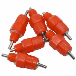 TRIOMPHE TRIOM 5 Pcs Eau Tetine Poulet Alimentateur Fournitures De Volaille Poule Vis Dans Le Style