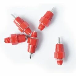 TRIOMPHE TRIOM 5 Pcs Eau Tetine Poulet Alimentateur Fournitures De Volaille Poule Vis Dans Le Style -Poulailler et élevage de la basse-cour Soldes 2022 41576382 3