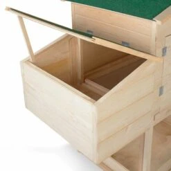 TERRE JARDIN Poulailler Bois Avec Pondoir Et Balançoire -Poulailler et élevage de la basse-cour Soldes 2022 42678634 5