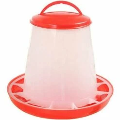 TANABATA Direct Abreuvoir En Plastique Pour Poulet, Caille, Poule, 1,5 L