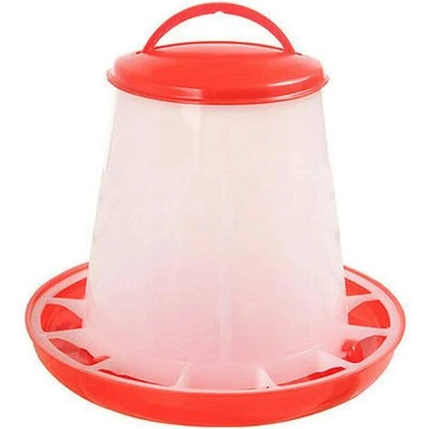 TANABATA Direct Abreuvoir En Plastique Pour Poulet, Caille, Poule, 1,5 L 1 TANABATA Direct Abreuvoir En Plastique Pour Poulet, Caille, Poule, 1,5 L