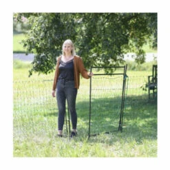 POULAILLER DIRECT Porte Pour Filet Poule Électrifiable Jusqu'à 90 Cm - Kerbl -Poulailler et élevage de la basse-cour Soldes 2022 4972805 4