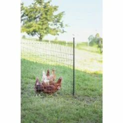 POULAILLER DIRECT Piquet Support Pour Filet Poule En Acier Galvanisé Avec Gaine Plastique 120cm - Kerbl -Poulailler et élevage de la basse-cour Soldes 2022 54231148 5