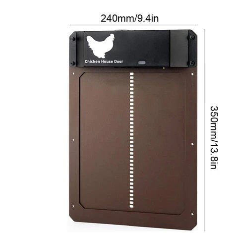 LIFCAUSAL Capteurs De Lumière Ouvre-porte Automatique Poulailler Porte Magnétique Ménage Automatique Poulailler Ouvre-porte IP44 étanche 2 LIFCAUSAL Capteurs De Lumière Ouvre-porte Automatique Poulailler Porte Magnétique Ménage Automatique Poulailler Ouvre-porte IP44 étanche – Image 2