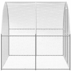 VidaXL Poulailler D'extérieur 3x2x2 M Acier Galvanisé - Argent 7 VidaXL Poulailler D'extérieur 3x2x2 M Acier Galvanisé - Argent -Poulailler et élevage de la basse-cour Soldes 2022 54972792 3