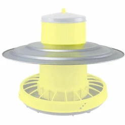 POULAILLER DIRECT Auvent En Tôle Galvanisée Pour Mangeoire Volailles 15,5 Kg - River Systems