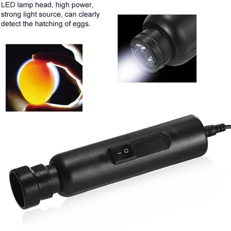 ASUPERMALL Appareil De Controle De Candler D'Oeufs De Lumiere De Led, Puissance Exclusive D'Entrepot D'Incubateur 5 ASUPERMALL Appareil De Controle De Candler D'Oeufs De Lumiere De Led, Puissance Exclusive D'Entrepot D'Incubateur – Image 5