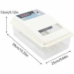 GOJOY Couveuse Automatique De 24 œufs De Poules à Affichage Digital De La Température 39 * 25 * 13 Cm Incubateur Automatique Mini Pour Couver Poule Canard Caille œufs De Canard -Poulailler et élevage de la basse-cour Soldes 2022 57331724 4