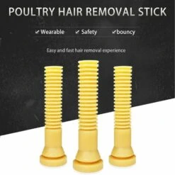 MACARON Caoutchouc Volaille Plumer Les Doigts Bâton D'enlèvement De Plumes De Cheveux De Remplacement Pour Poulet / Canards / Poulet / Pigeon LO-Ron -Poulailler et élevage de la basse-cour Soldes 2022 57779724 4