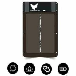 Ensoleillé 2022 Nouvelle Porte De Poulailler Automatique Tout En Plastique Poulailler Détection De Lumière Contrôle De Porte Porte De Poulailler Porte De Poulet Automatique -Poulailler et élevage de la basse-cour Soldes 2022 58658446 3