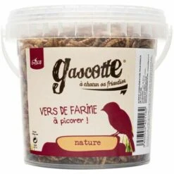 Gasco - Vers De Farine Gascotte Pour Oiseaux Des Jardins - 100g