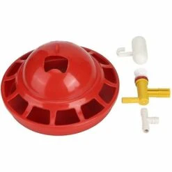 Ensoleillé Abreuvoir De Poulet, Abreuvoir Automatique De Volaille Accessoires Automatiques Pour L'élevage De Volailles De Poulailler -Poulailler et élevage de la basse-cour Soldes 2022 59597129 3