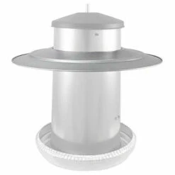 POULAILLER DIRECT Auvent Galvanisé Pour Mangeoire Poule 15 Et 20kg - River Systems
