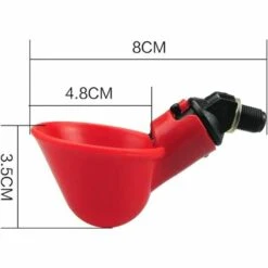 DENUOTOP Abreuvoirs Lot De 3 Abreuvoirs Automatiques Pour Poussins, Cailles, Canards Et Autres Volailles -Poulailler et élevage de la basse-cour Soldes 2022 60007826 3