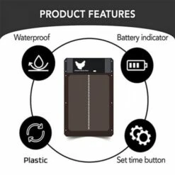 Yoouyida Porte De Poulailler Automatique, Avec Capteur De Lumière & Contrôle De La Minuterie Pour Un Elevage De Poulets Sécurisé(brun) 9 Yoouyida Porte De Poulailler Automatique, Avec Capteur De Lumière & Contrôle De La Minuterie Pour Un Elevage De Poulets Sécurisé(brun) -Poulailler et élevage de la basse-cour Soldes 2022 60652631 5