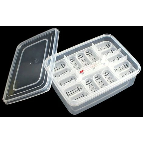 LIFCAUSAL Plateau à Oeufs De Reptiles Boîte à Oeufs De Reptile Boîte D'élevage De Reptiles Boîte D'incubation De Reptiles Convient à L'éclosion De Lézards De Serpents Reptiles Avec Thermomètre 1 LIFCAUSAL Plateau à Oeufs De Reptiles Boîte à Oeufs De Reptile Boîte D'élevage De Reptiles Boîte D'incubation De Reptiles Convient à L'éclosion De Lézards De Serpents Reptiles Avec Thermomètre