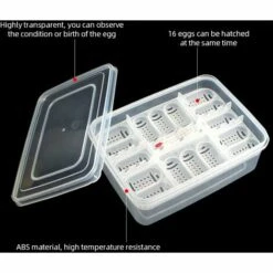 LIFCAUSAL Plateau à Oeufs De Reptiles Boîte à Oeufs De Reptile Boîte D'élevage De Reptiles Boîte D'incubation De Reptiles Convient à L'éclosion De Lézards De Serpents Reptiles Avec Thermomètre 8 LIFCAUSAL Plateau à Oeufs De Reptiles Boîte à Oeufs De Reptile Boîte D'élevage De Reptiles Boîte D'incubation De Reptiles Convient à L'éclosion De Lézards De Serpents Reptiles Avec Thermomètre -Poulailler et élevage de la basse-cour Soldes 2022 61022985 4